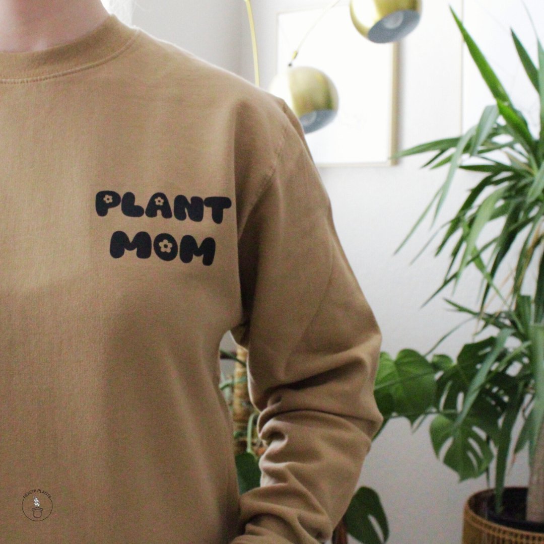 In My Plant Mom Era Crewneck - PEACHI PLANTS