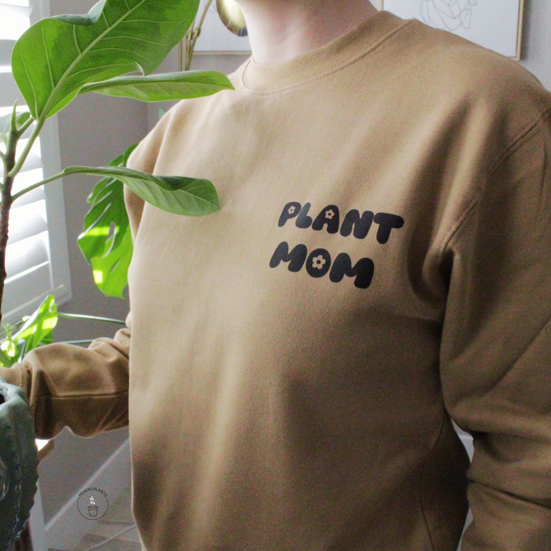 In My Plant Mom Era Crewneck - PEACHI PLANTS
